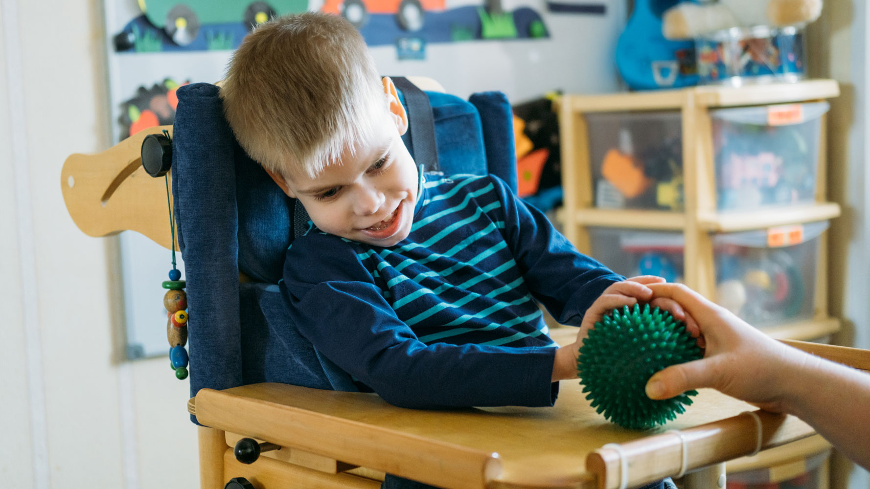 Child with disability eligible for NDIS support